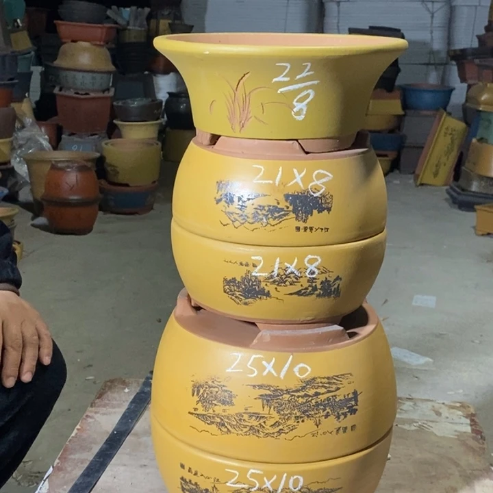 紫砂花盆紫砂紫砂