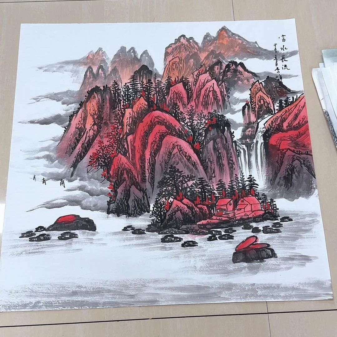 国画国画作品集一个