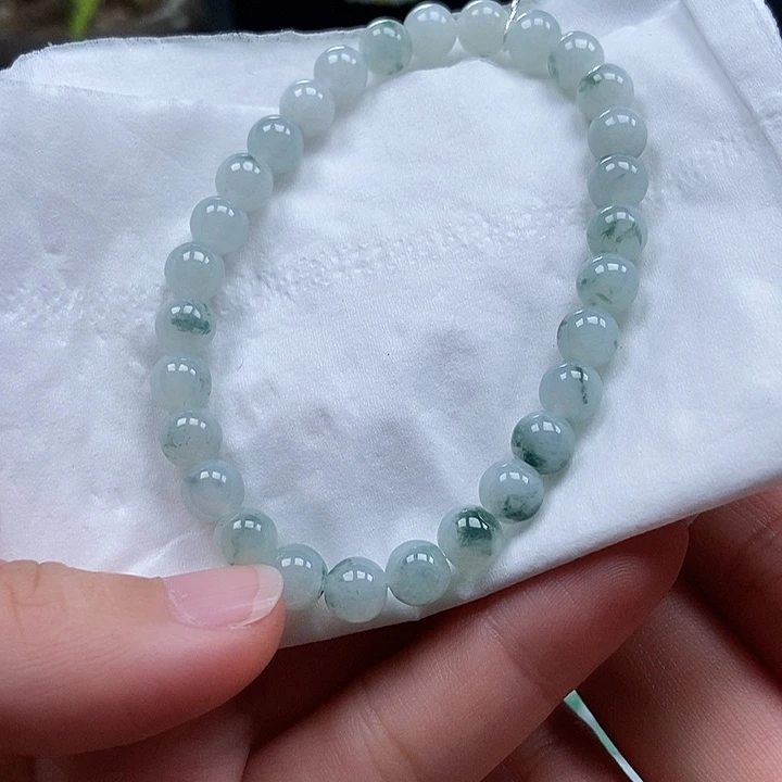 翡翠挂件未镶嵌翡翠珠串