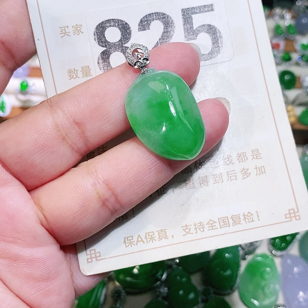【闪购商品】翡翠挂件未镶嵌裸石