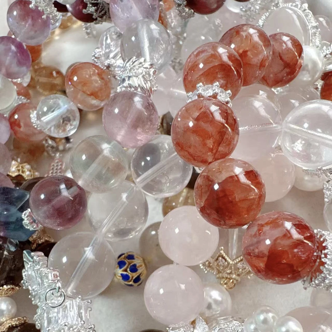 【直播链接】直播间过款链接，天然水晶手作款DIY，多样性发其一