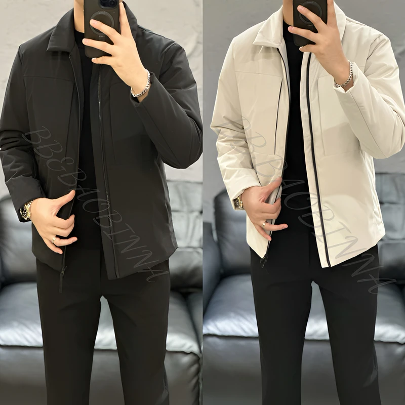 小野· 男装 | 男士高订轻奢棉服50903