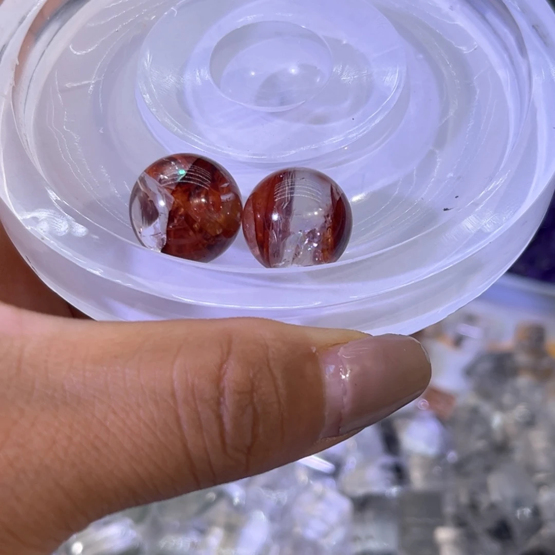 水晶珠宝半成品未镶嵌?14打孔