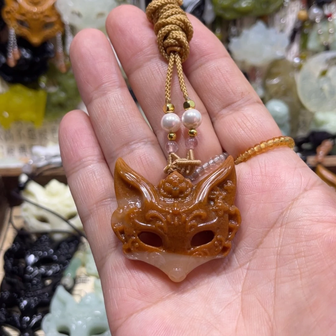 【闪购商品】岫玉颈饰未镶嵌11吊坠