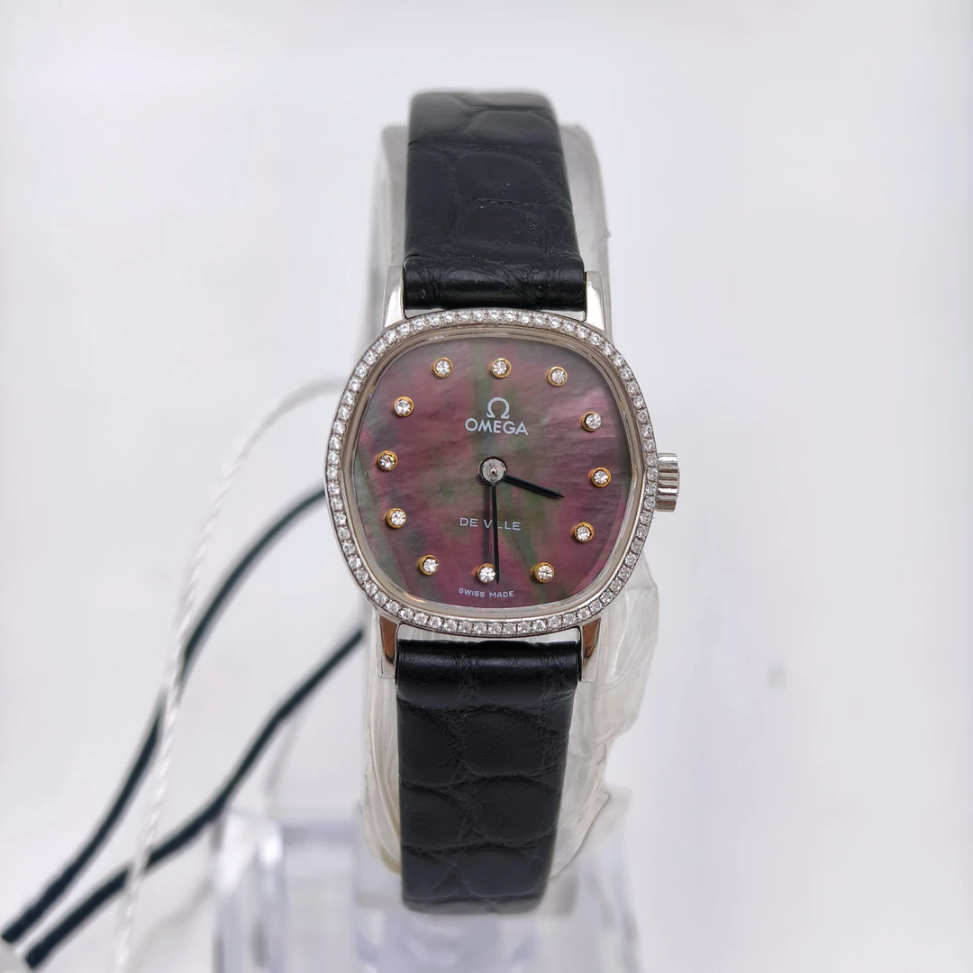 95新 Omega/欧米茄 寄卖欧米茄19129手动机械瑞士名表赠表带