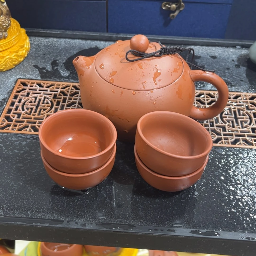 紫砂茶杯紫砂壶一壶4杯