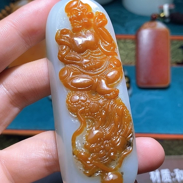 和田玉未镶嵌颈饰A7