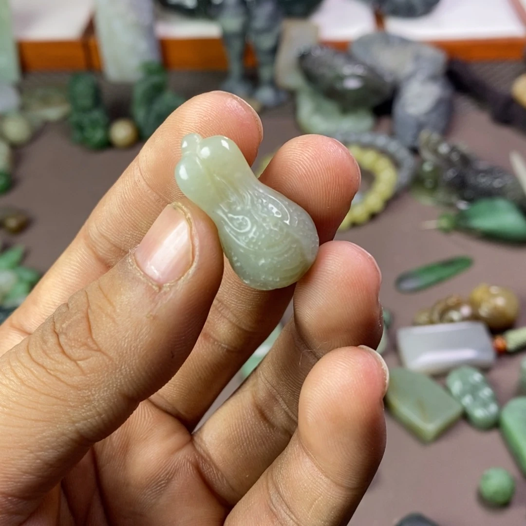 和田玉颈饰未镶嵌1****E