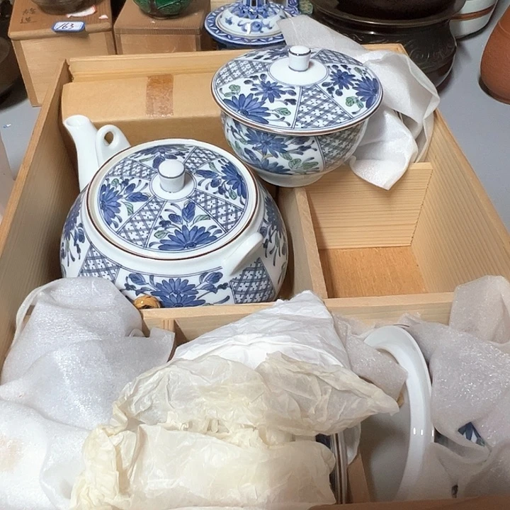 瓷片一提梁五盖杯乃右卫门