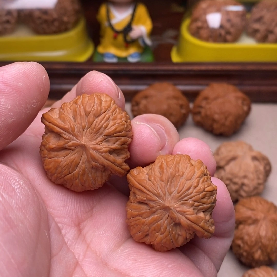 文玩核桃把件B4号32磨盘