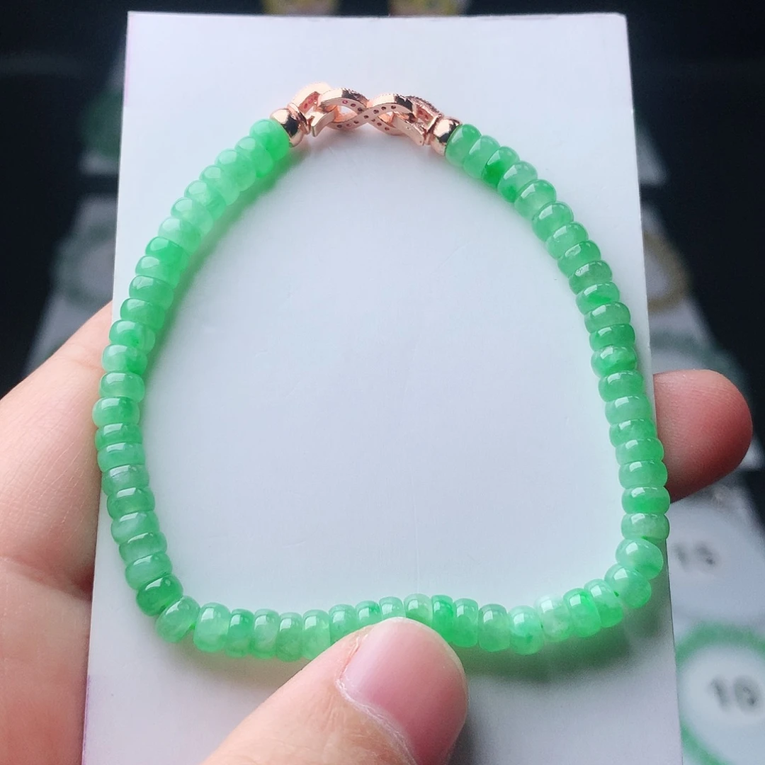 翡翠未镶嵌手链翡翠