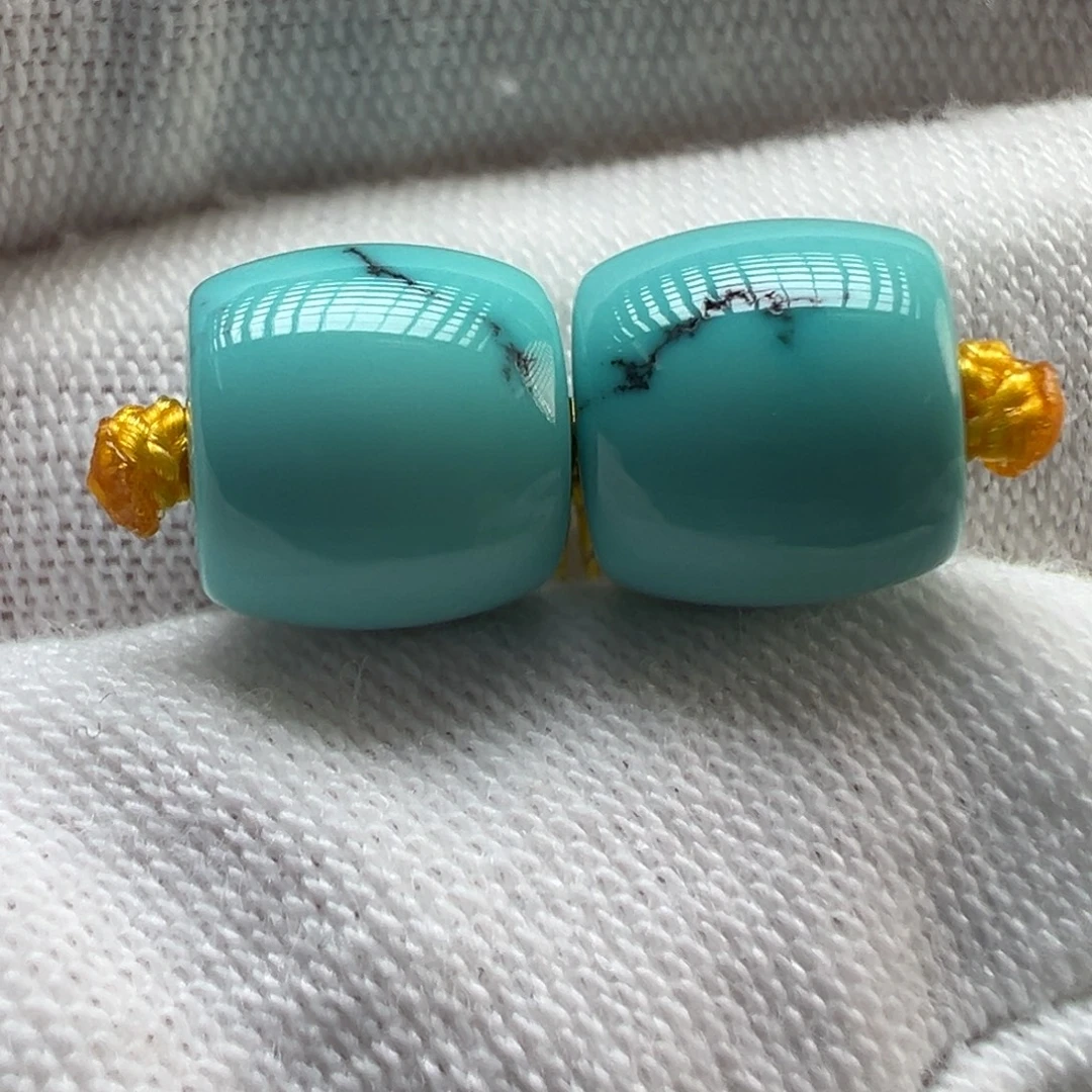 绿松石未镶嵌配饰8.4×7.8