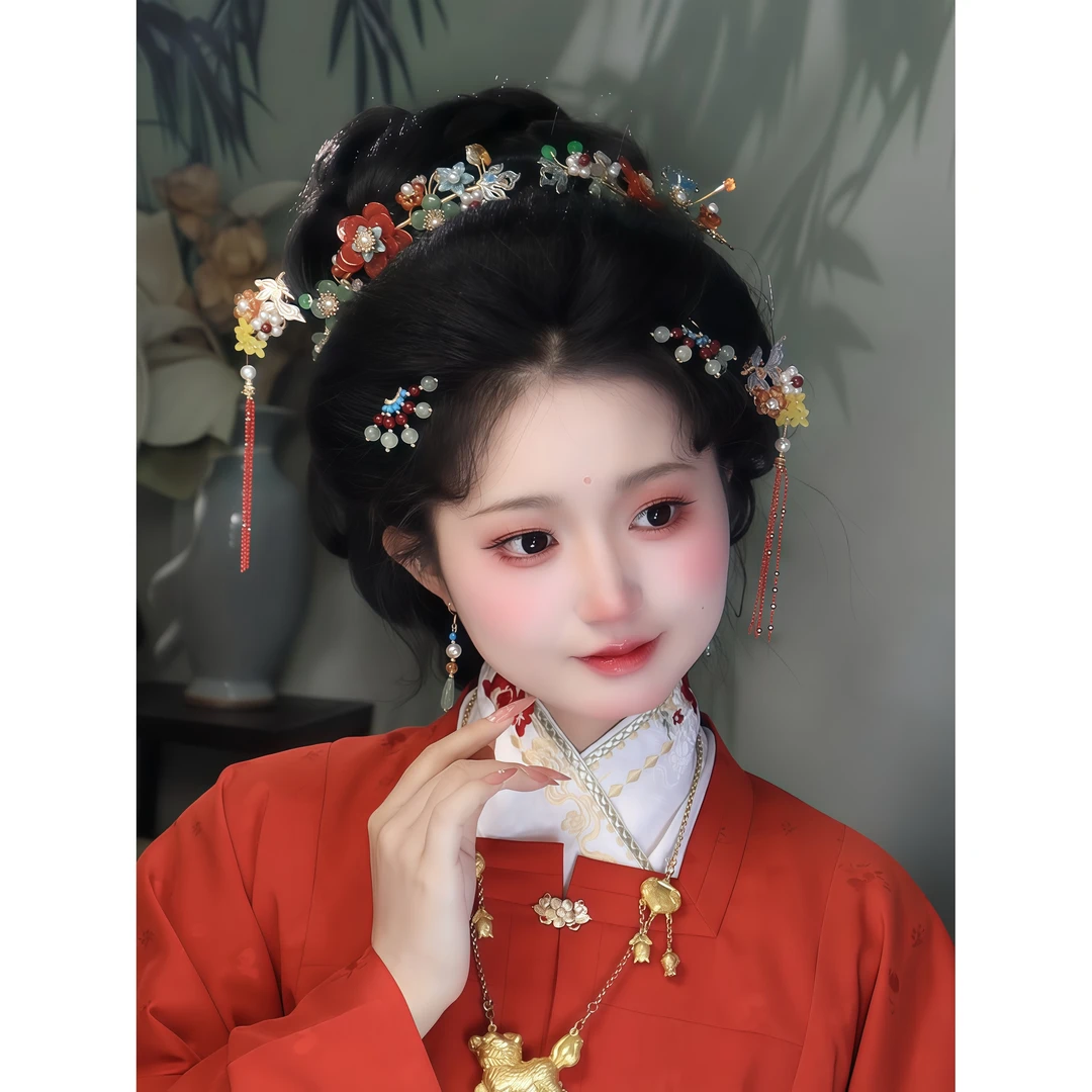 耀如春华 梅香故 【套装链接】原创新中式配饰国风饰明制汉服配饰