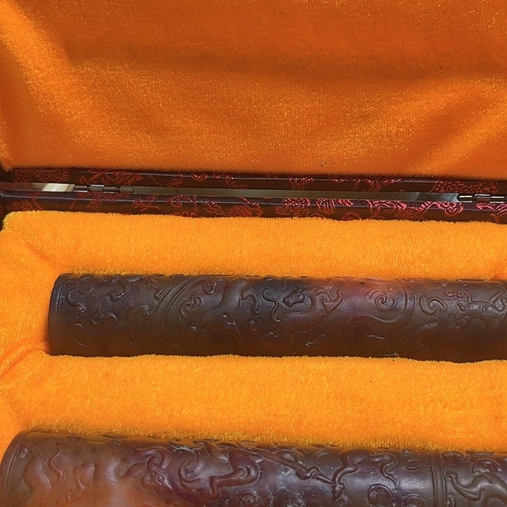 紫金钵盂菩提把件