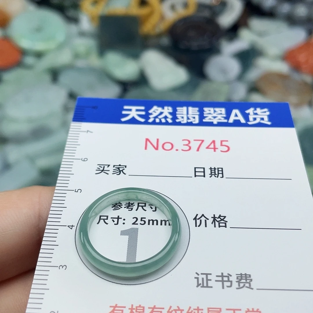 未镶嵌挂件翡翠3745
