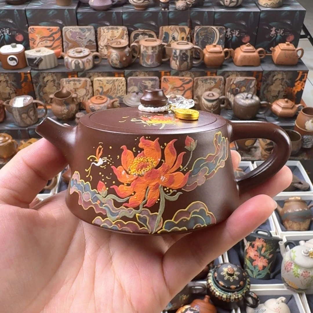 茶壶紫砂150cc原矿精工半手