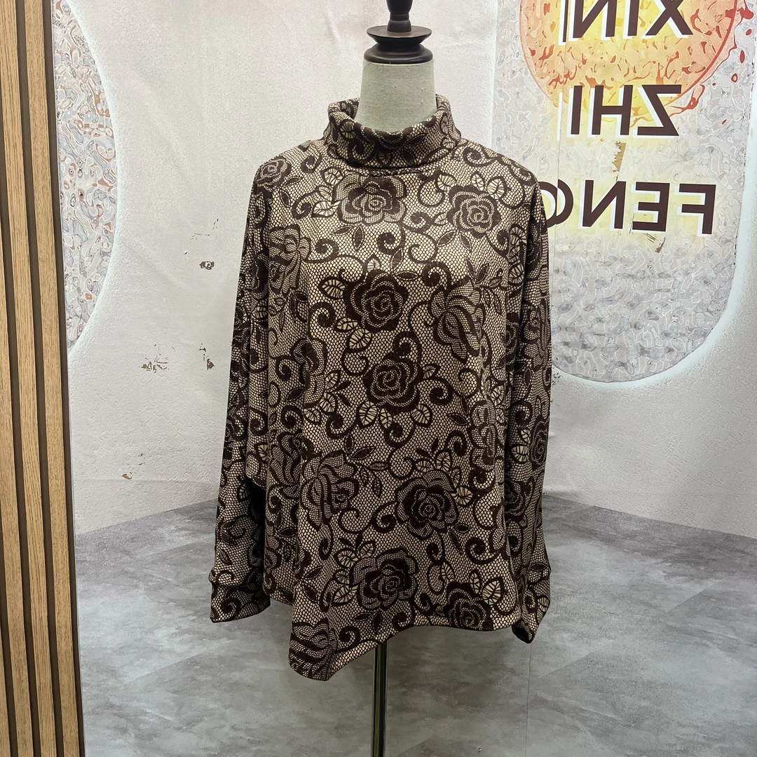 8656德泉峰冬季新款时尚显瘦半高领内搭洋气百搭打底衫长袖