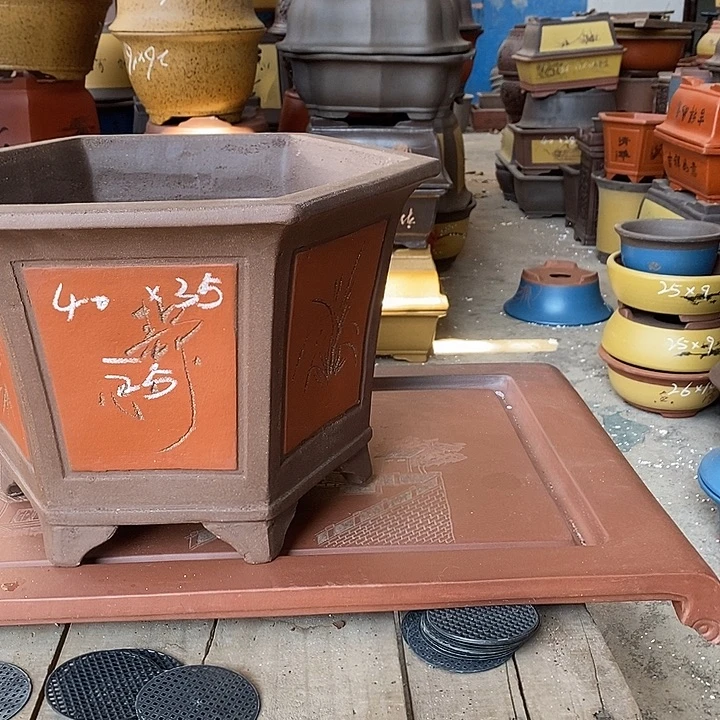 花盆紫砂紫砂花盆