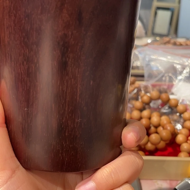 檀香紫檀（小叶紫檀）小笔筒