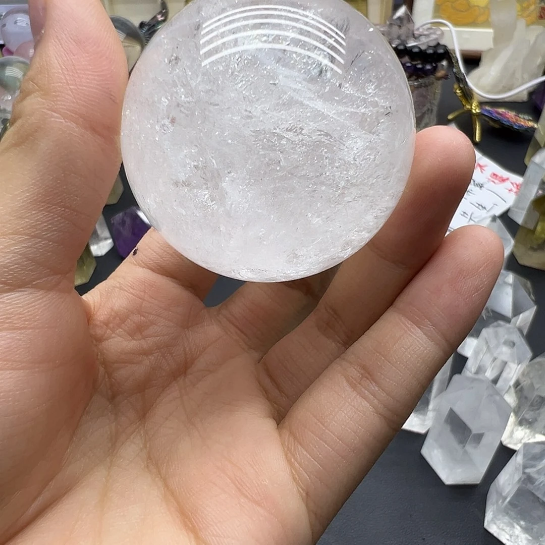 水晶天然水晶半成品未镶嵌微瑕