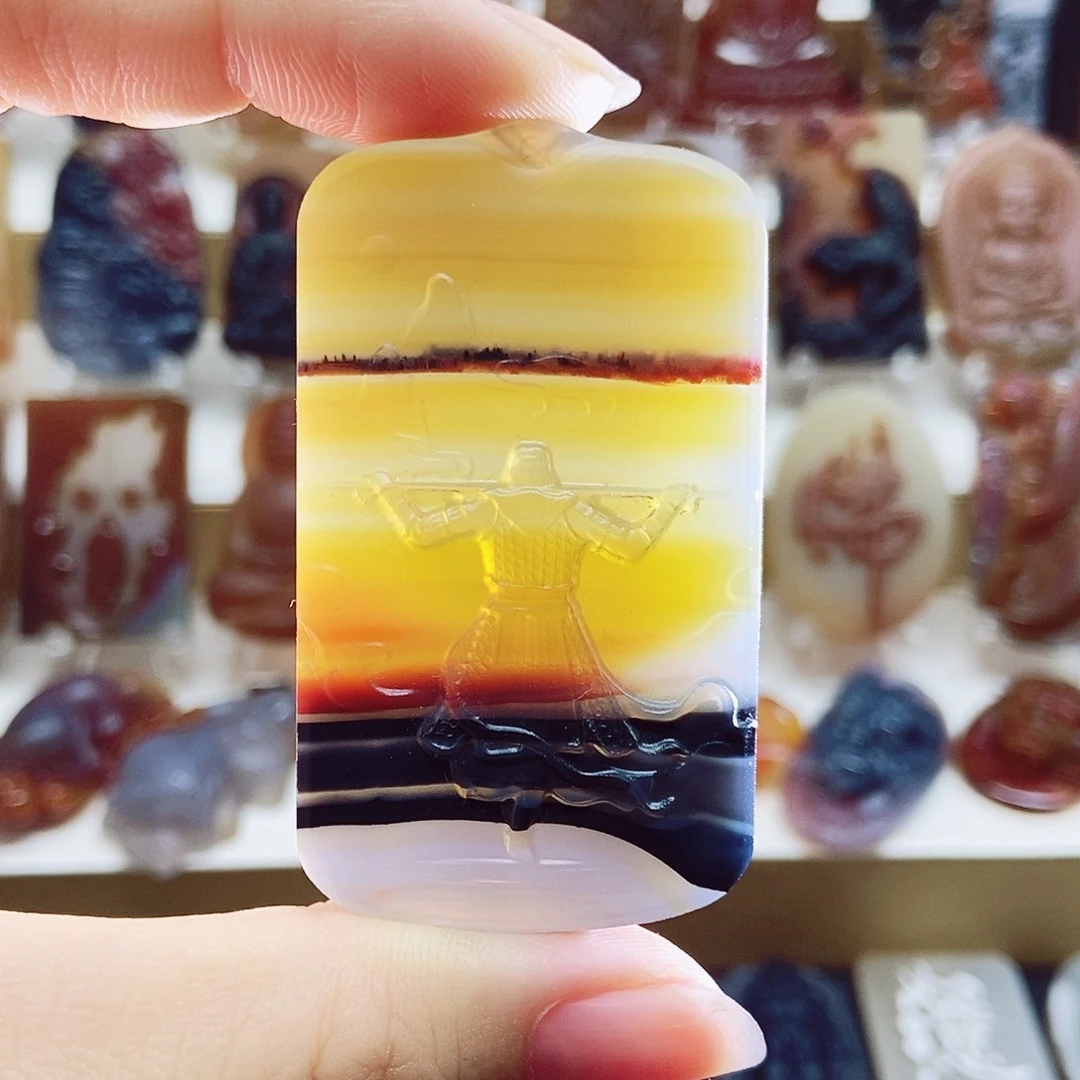 未镶嵌颈饰玛瑙/玉髓