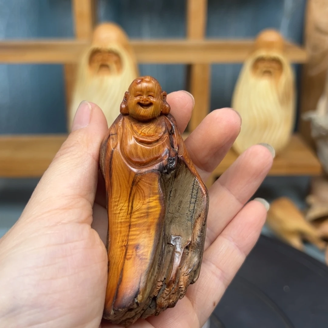 木醉*崖柏木摆件手把件