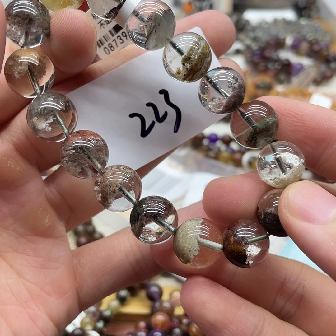 水晶未镶嵌手串天然