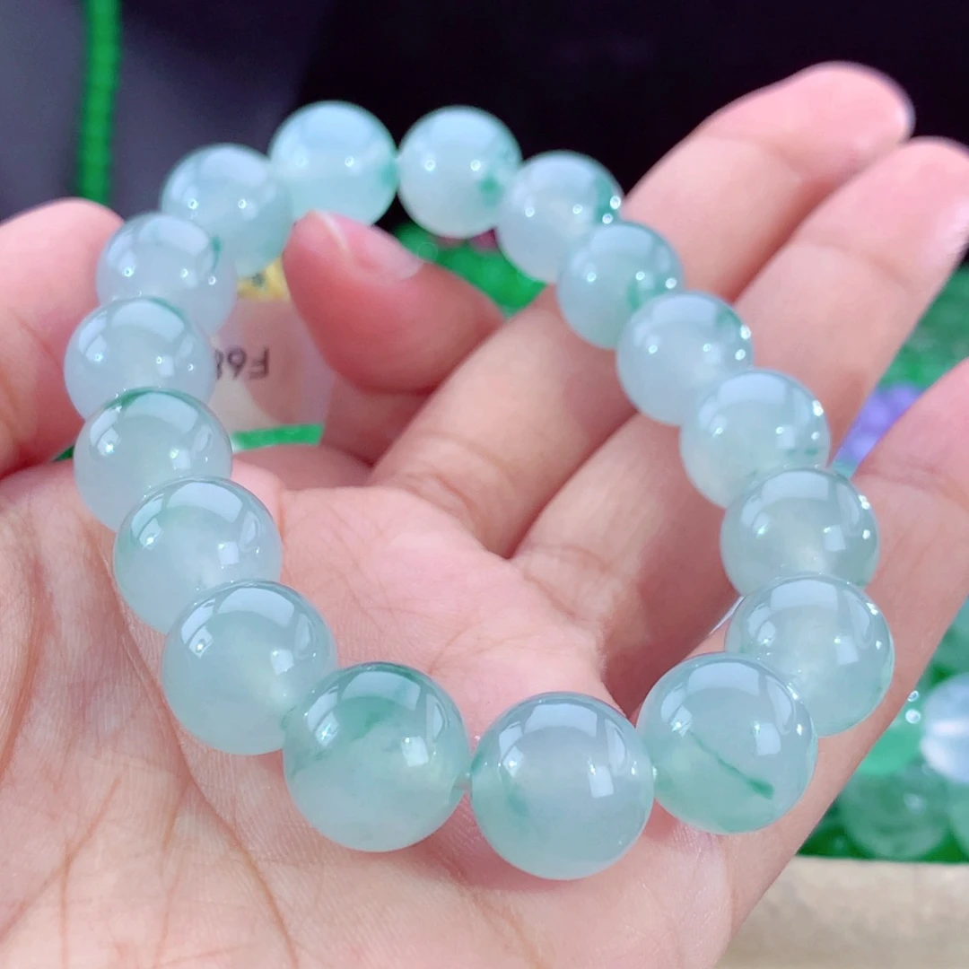 未镶嵌手串翡翠天然翡翠A货