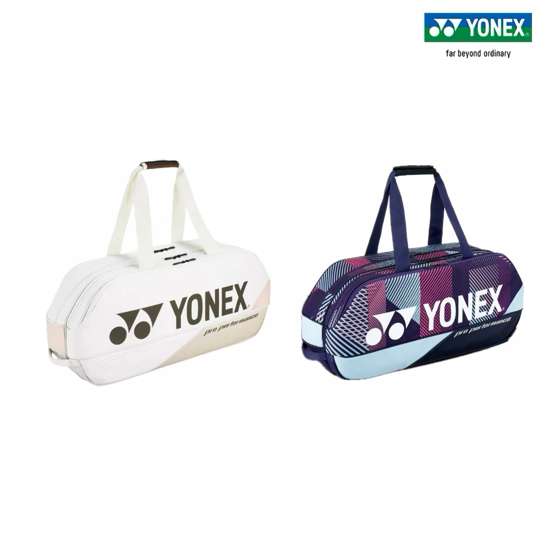 YONEX/尤尼克斯羽毛球包大容量单肩方包休闲网羽两用设计92431