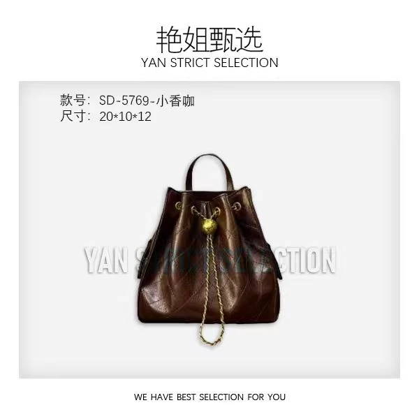 【艳姐甄选】SD-5769-小香咖轻奢时尚百搭新款女包