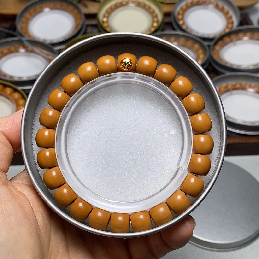 猴头核桃手串335号10左右金标毕业直切全品