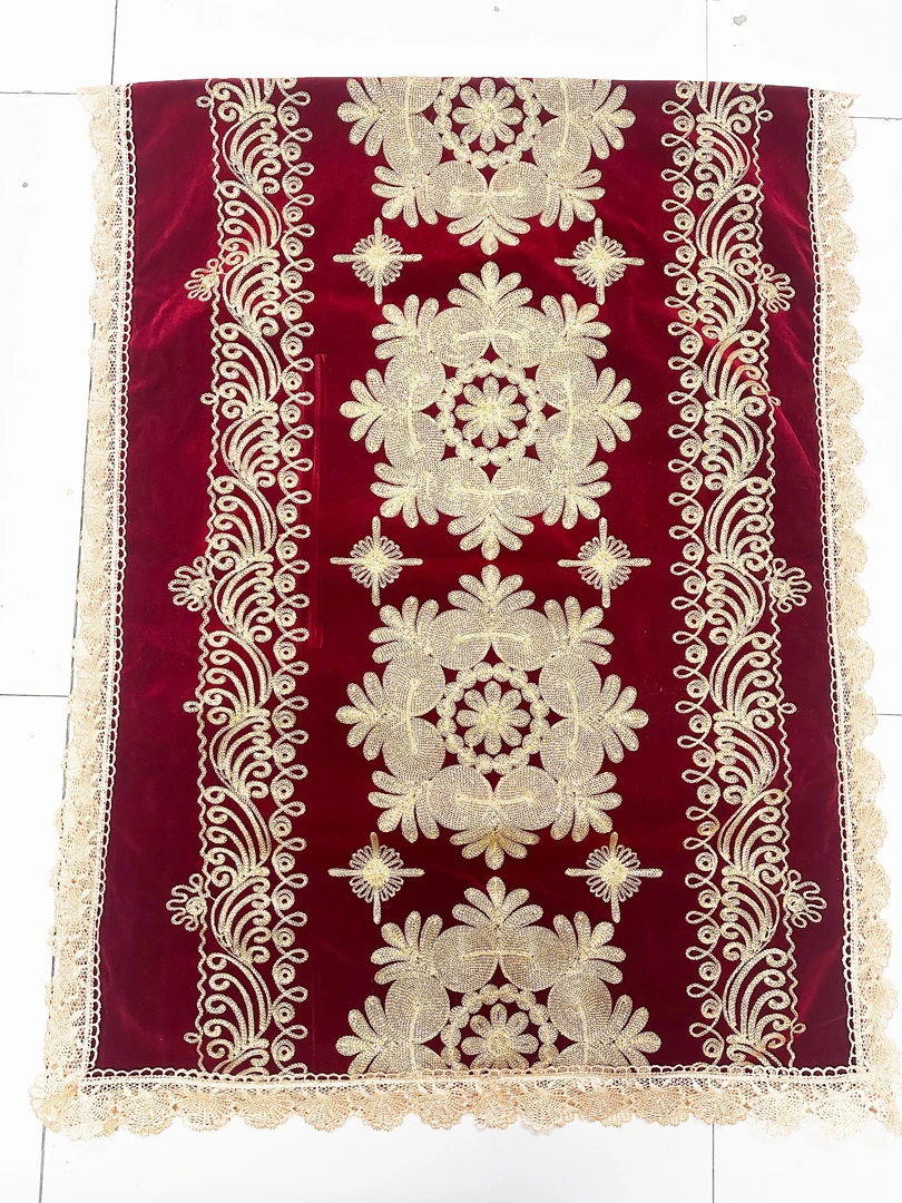 床上用品新款地毯布料客人褥套家用卧室中式裁剪裁剪加厚结婚