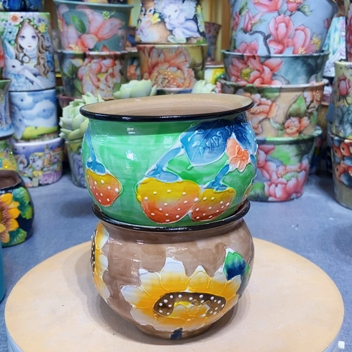 景德镇艺术手绘作品