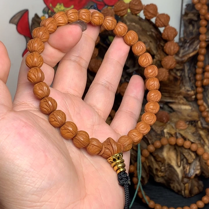 桃核吊坠10玉龙脊手持