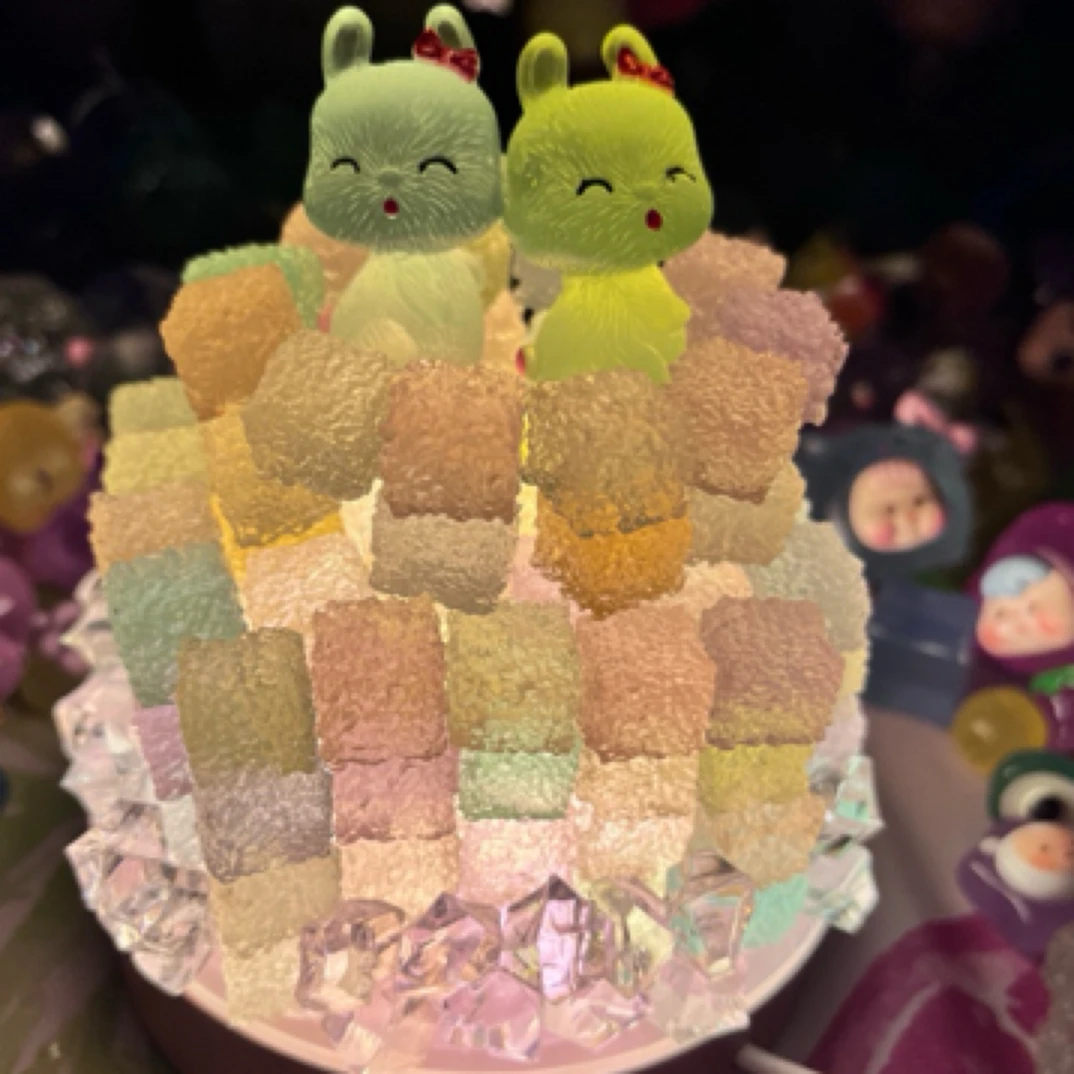 可爱卡通车载装饰diy材料微景观