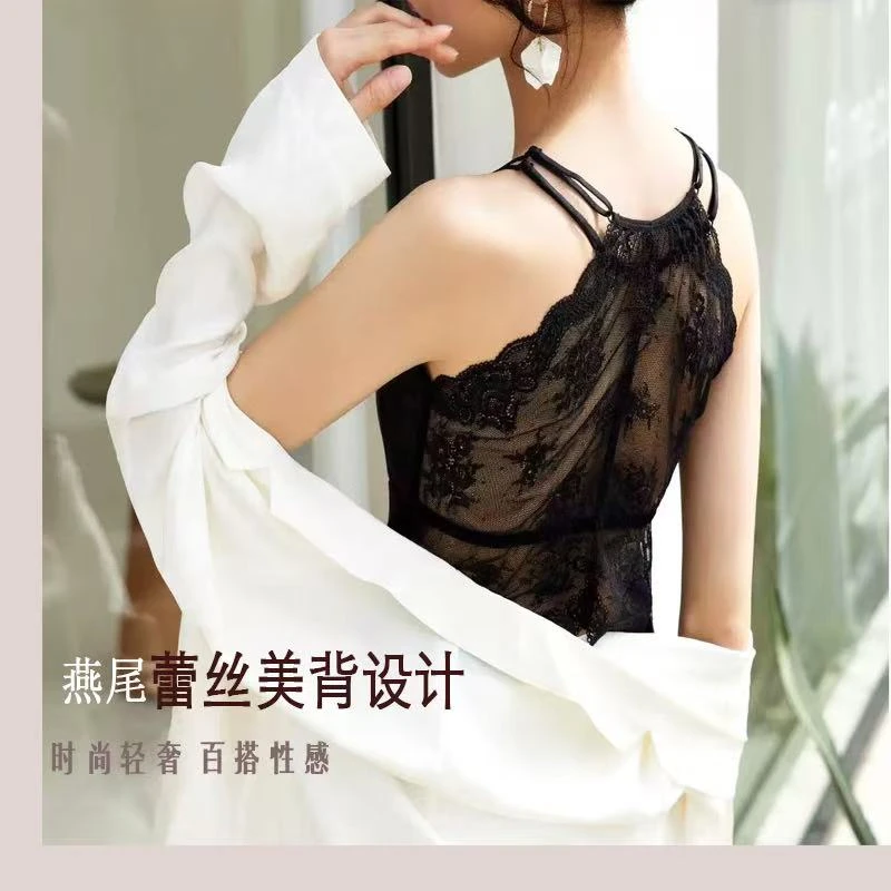 《范范高定》进口蕾丝 轻奢美背百搭款