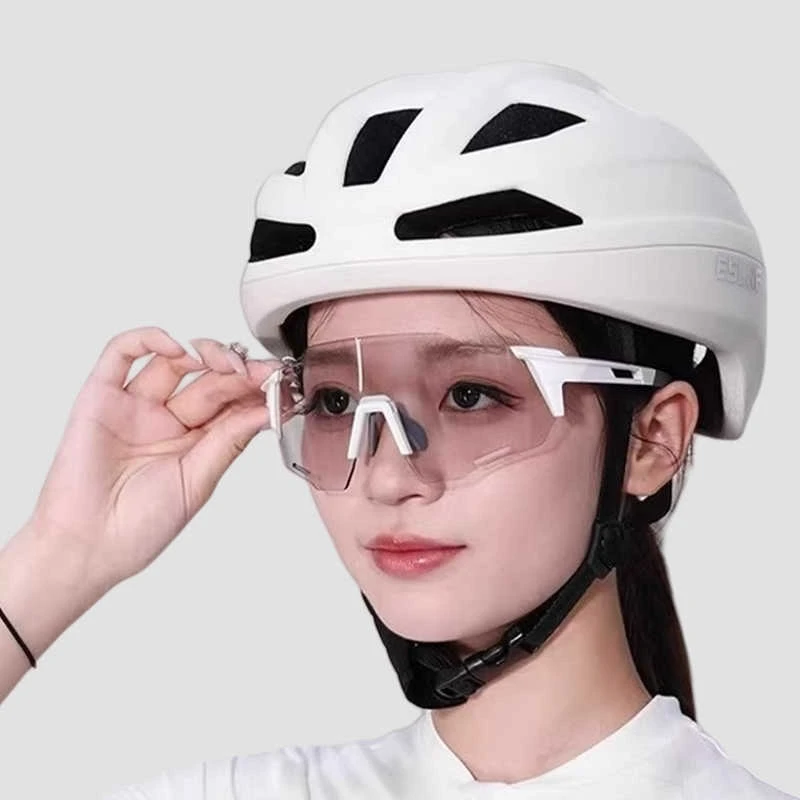 帕森几何户外运动防雾骑行护目简约百搭太阳镜防风防紫外线墨镜