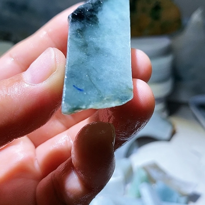 散珠翡翠边角料40
