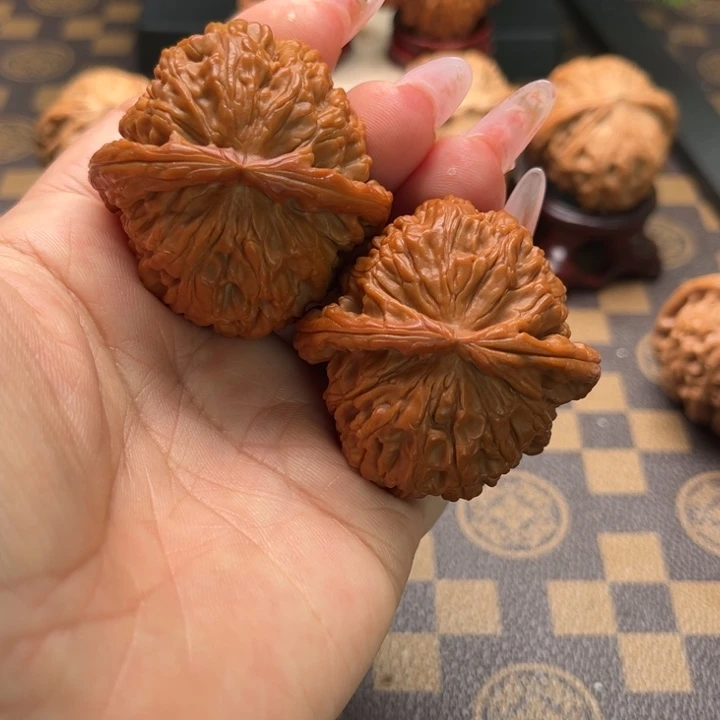 核桃45白狮子文玩