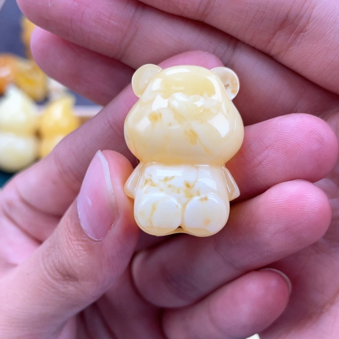 琥珀未镶嵌裸石蜜蜡