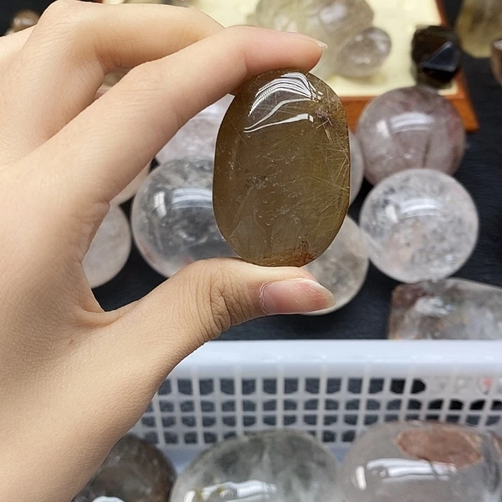 珠宝半成品水晶未镶嵌235水晶石