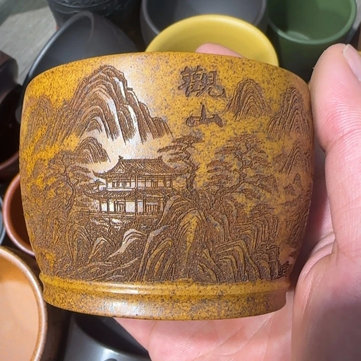 茶杯紫砂全手工制作工艺