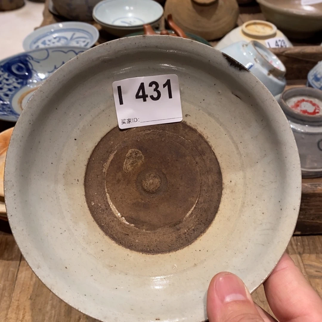 盖碗:*)431青花壶承碗一个