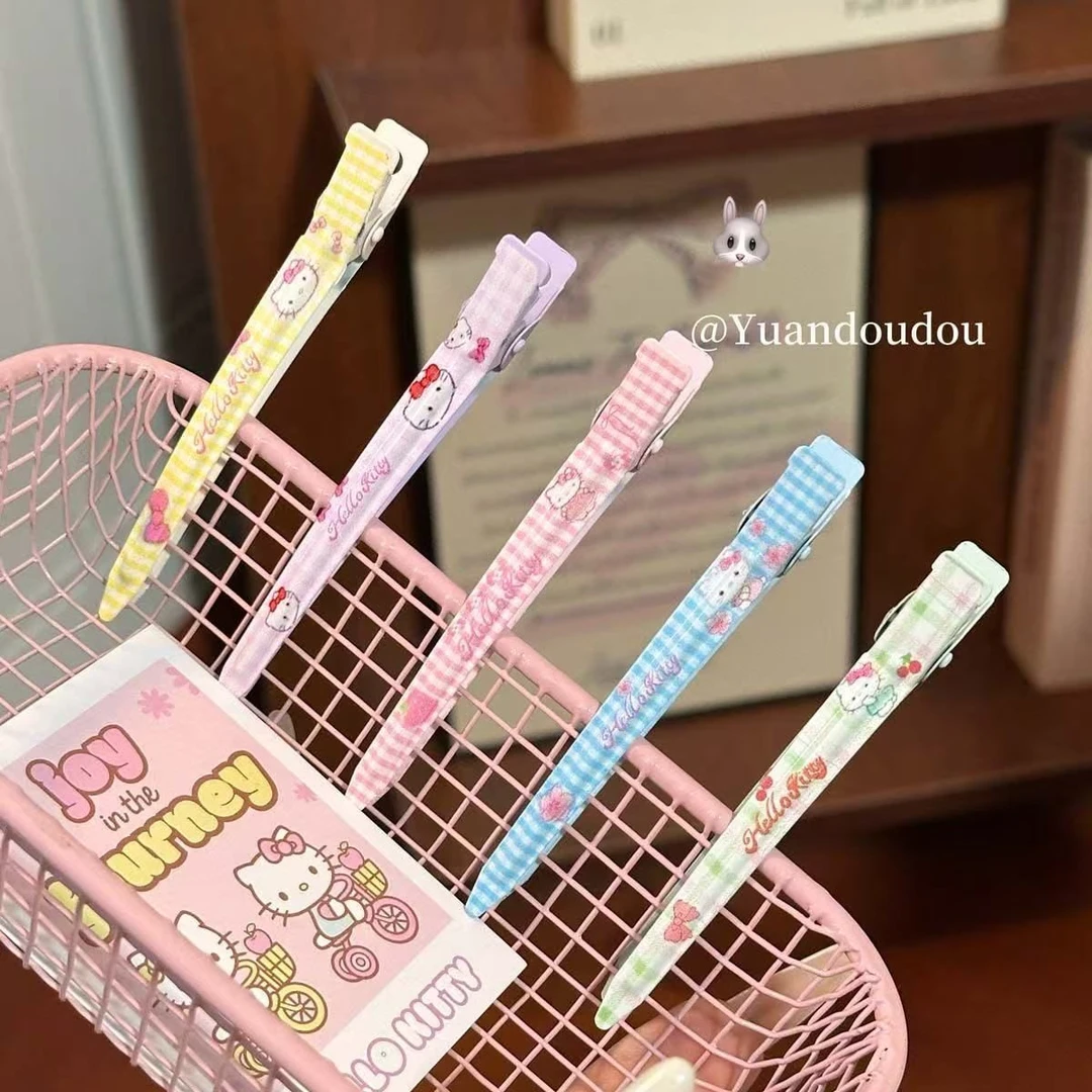 kt甜美百搭发夹一字发卡萌趣卡通头饰少女蓬松刘海碎发佩戴神器