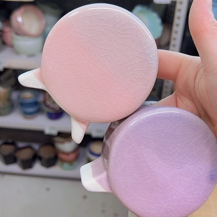 红陶陶瓷花盆当场满12包邮