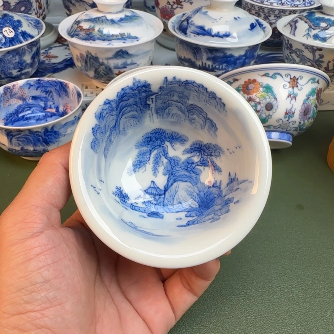 纯手工纯手绘茶具48