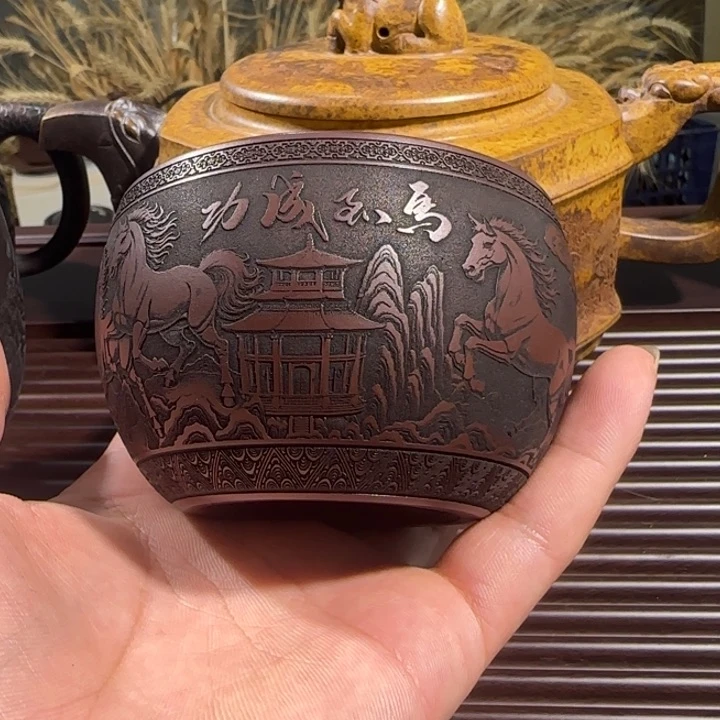 茶杯紫砂全手工制作工艺