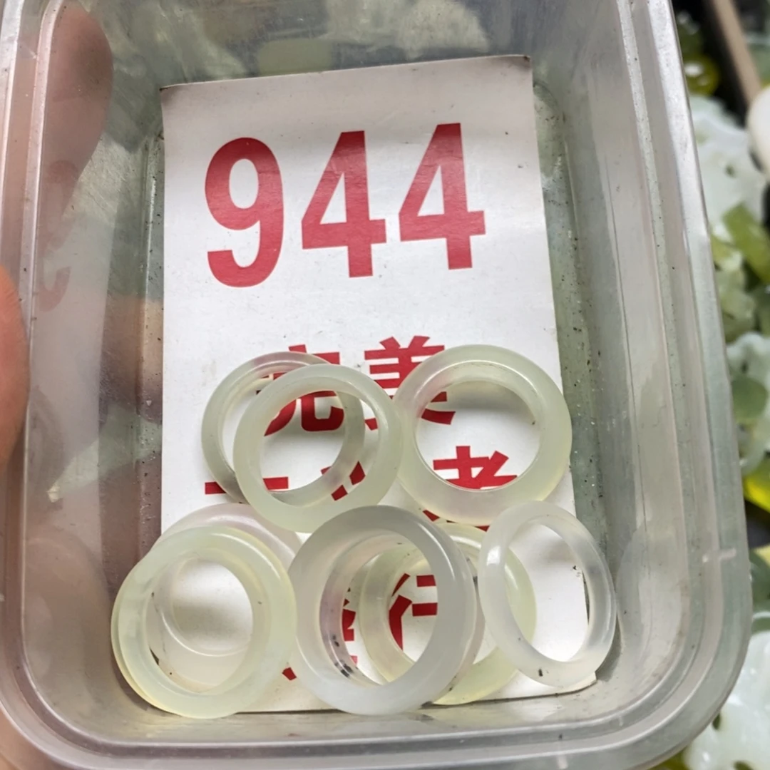 蛇纹石玉挂坠足银镀金镶嵌