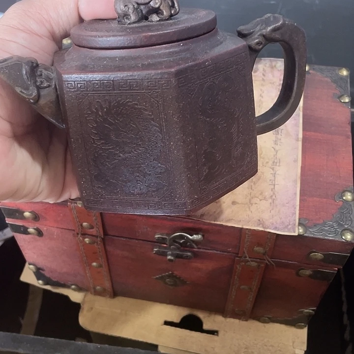 茶壶紫砂紫砂壶大家都知道喜欢紫砂