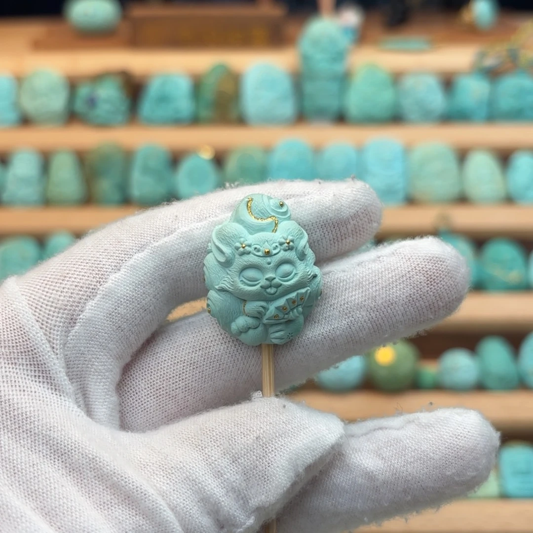 绿松石未镶嵌配饰